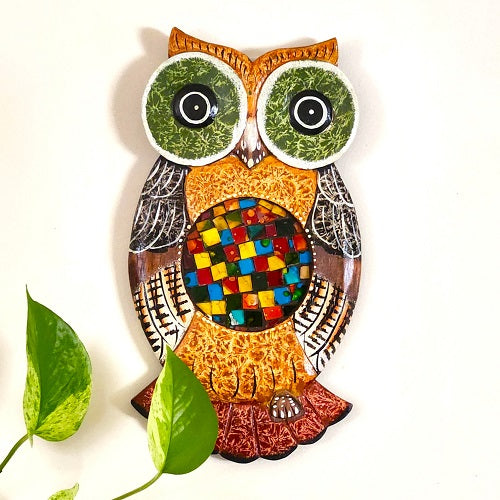 Owl Mosaic Plaque