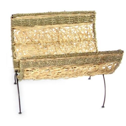 Rattan Magazine Rack - Just-Oz