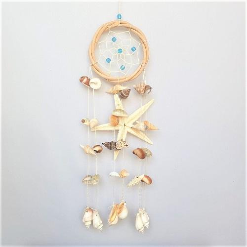 Shell Rattan Dreamcatcher - Just-Oz